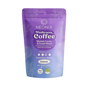 NEONIX_Mushroom_Coffee Neonix nootropna kava – embalaža izdelka